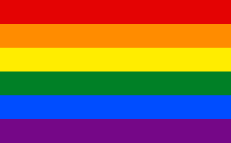 Overarching rainbow pride flag- content writing topic